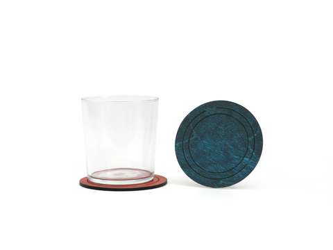 Tri-Color Coaster Set