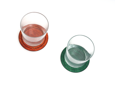 Tri-Color Coaster Set