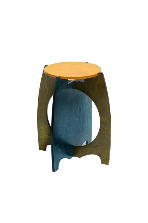 Standard Welcome Stool - "FOREST BIOME 1"