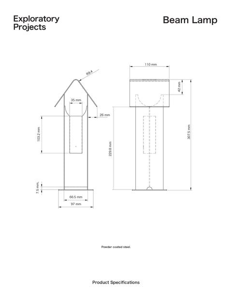 Pipes and Beams - Beam Light : Light Grey