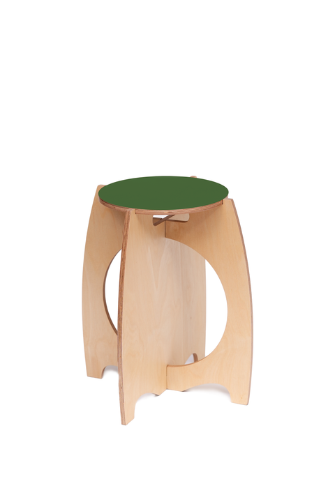 Welcome Stool Standard - "SPINACH"