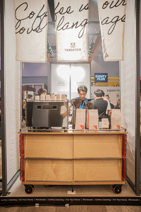 Yardstick Mobile Coffee Cart