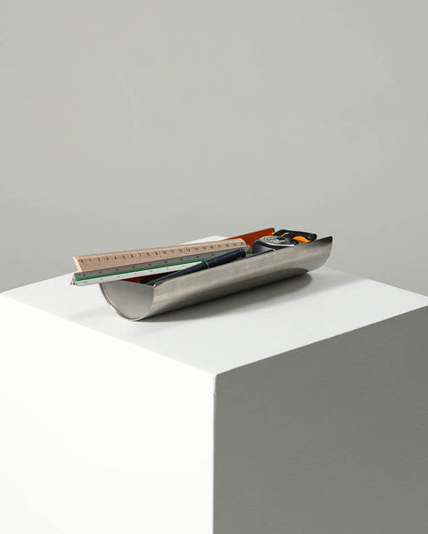 Pipes and Beams - Pencil Tray Orange