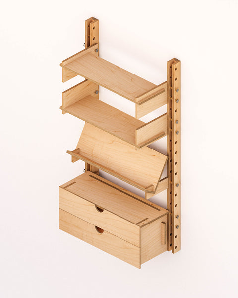 Modular Shelving System - Base Model F