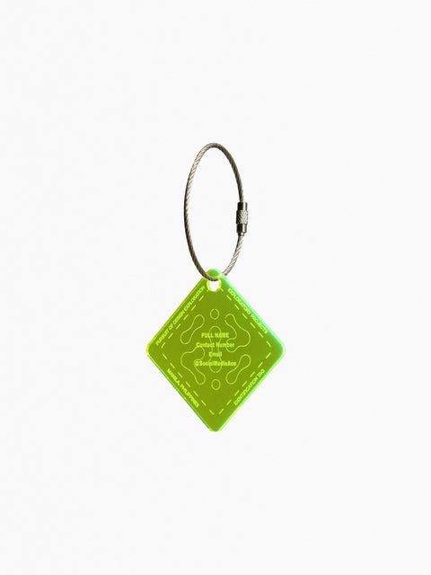 Personalized Identity Tag - Lumen Green