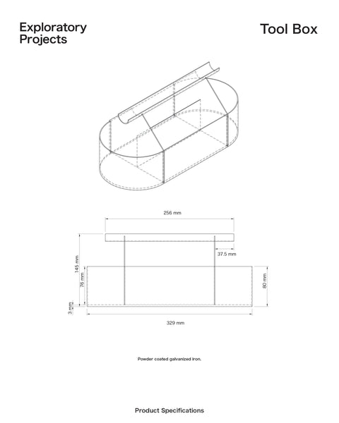 Pipes and Beams - Tool Box Blue